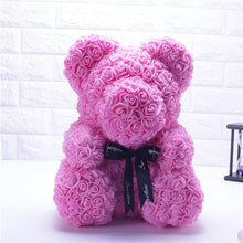 Load image into Gallery viewer, Luxury 25cm Rose Coated Bear