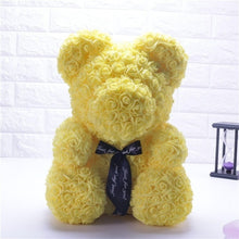 Load image into Gallery viewer, Luxury 25cm Rose Coated Bear