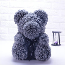 Load image into Gallery viewer, Luxury 25cm Rose Coated Bear