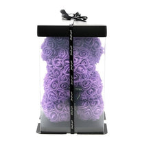 Load image into Gallery viewer, Luxury 25cm Rose Coated Bear