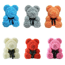 Load image into Gallery viewer, Luxury 25cm Rose Coated Bear
