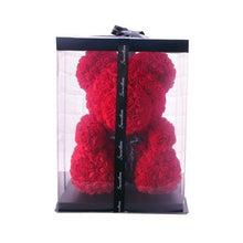 Load image into Gallery viewer, Luxury 25cm Rose Coated Bear
