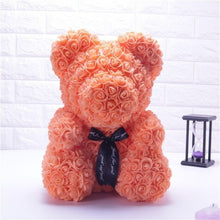 Load image into Gallery viewer, Luxury 25cm Rose Coated Bear
