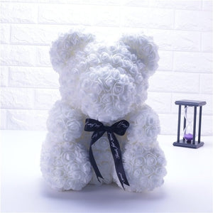 Luxury 25cm Rose Coated Bear